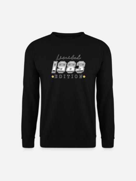 Limitierte 1983er Edition - Unisex Pullover - Schwarz