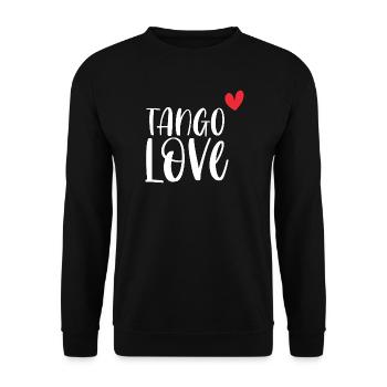 Danseur danse danse couple cadeau Tango Love! - Sweat-shirt Unisexe - noir - Devant - Alina (178cm) & Michal (187cm)