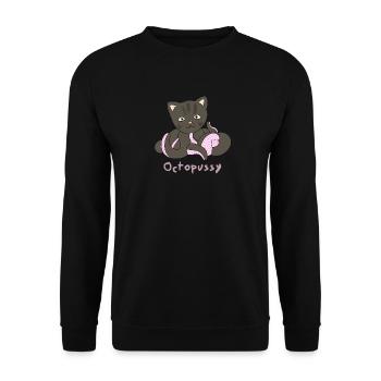 Octopussy - Unisex Pullover - Schwarz - Vorne - Alina (178cm) & Michal (187cm)