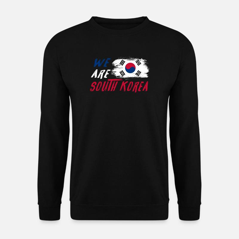 Wir sind Südkorea - Unisex Pullover - Schwarz