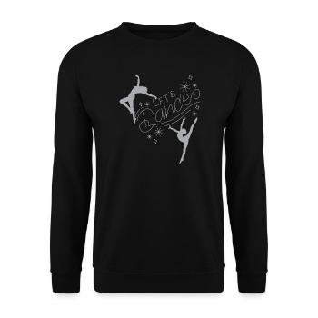 - T-shirt dansant - Sweat-shirt Unisexe - noir - Devant - Alina (178cm) & Michal (187cm)
