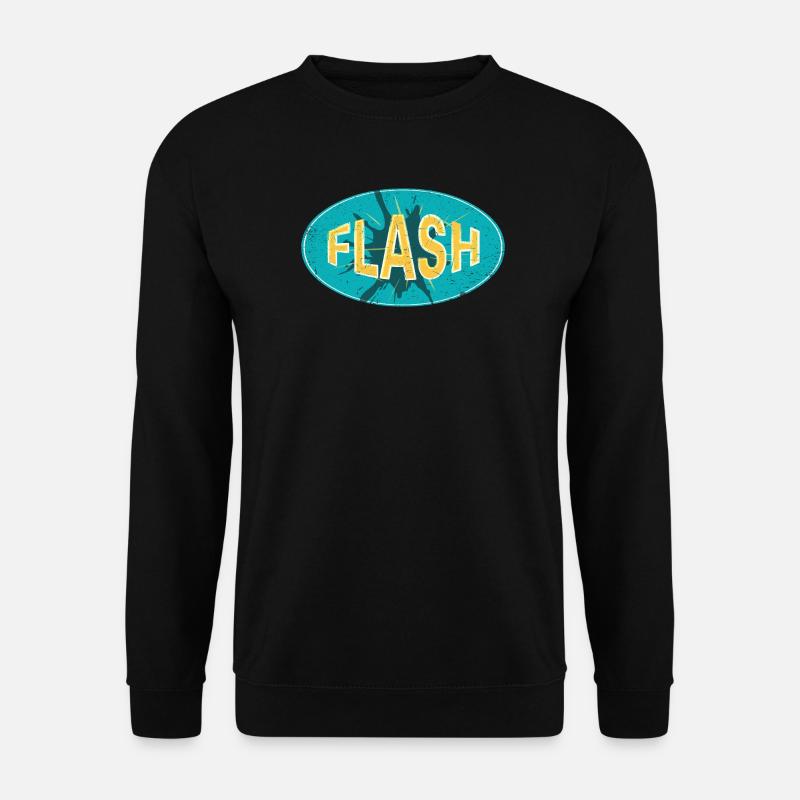 FLASH EMBLEM - Unisex Sweatshirt - black