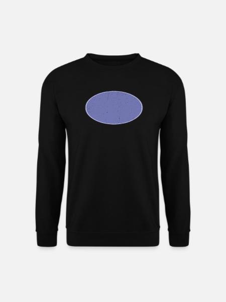 Oval Background Dirty Purple - Unisex Sweatshirt - black