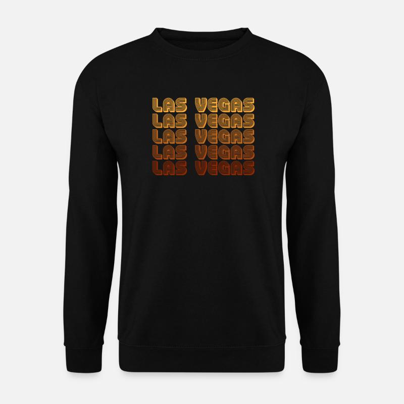 LasVegas Gradient Grid - Unisex Sweatshirt - black