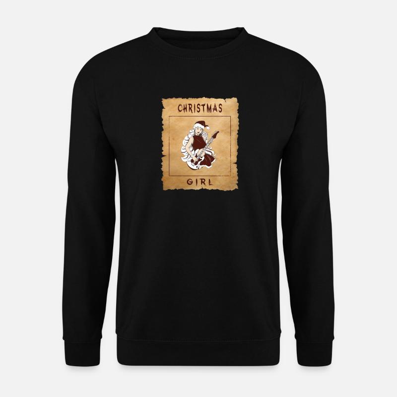 Weihnachtsmädchen - Unisex Pullover - Schwarz