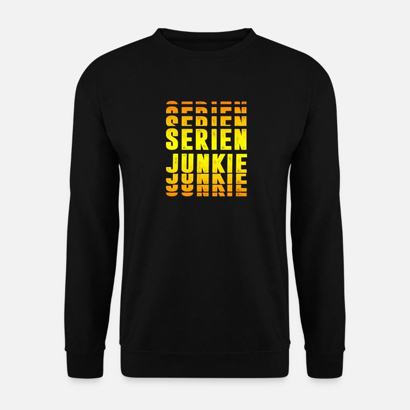 Serien Junkie - Unisex Pullover - Schwarz