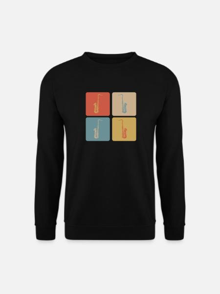 Saxophone design - Unisex Sweatshirt - black