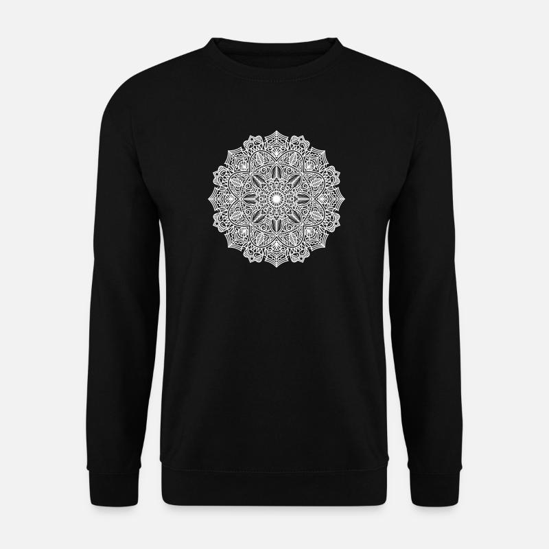Mandala - Unisex Pullover - Schwarz