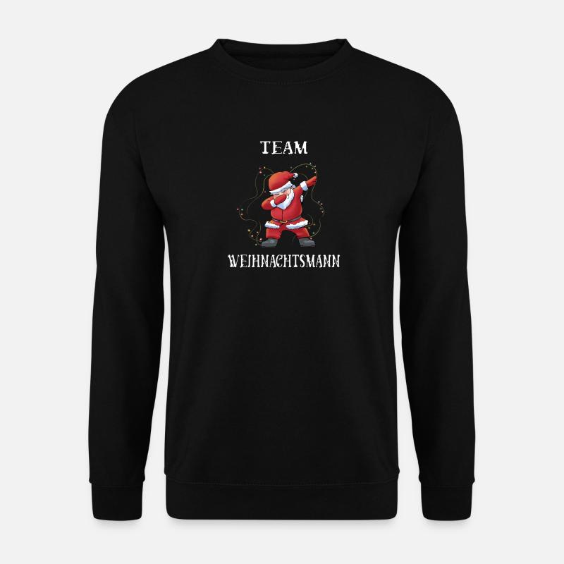 Team Weihnachtsmann - Unisex Pullover - Schwarz