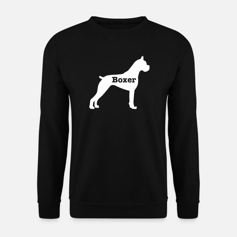 Boxer - Unisex Sweatshirt - black