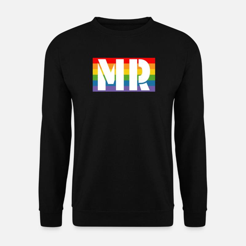 Rainbow shirt MR - Unisex Sweatshirt - black