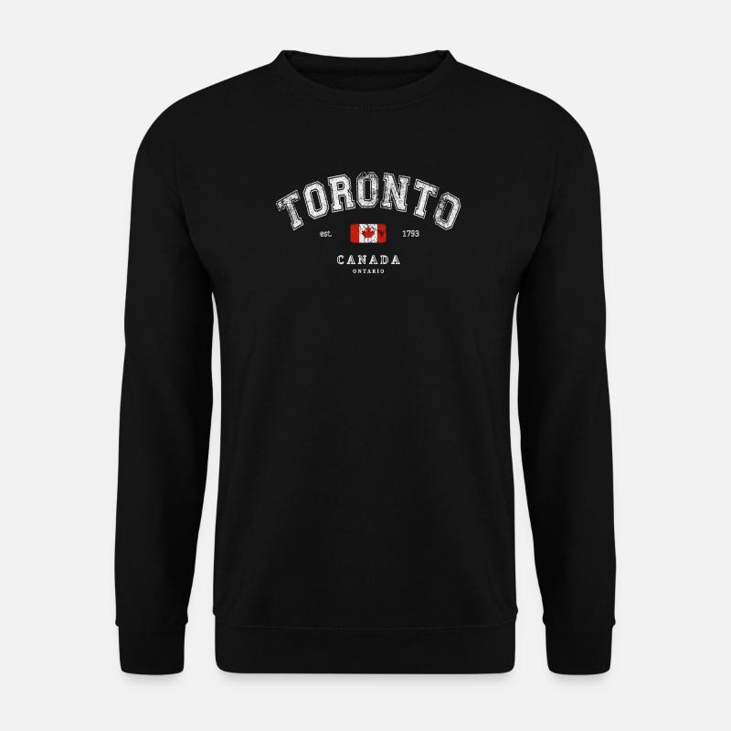 Toronto Canada - Unisex Pullover - Schwarz