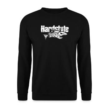 Hardstyle - Unisex Pullover - Schwarz - Vorne - Alina (178cm) & Michal (187cm)