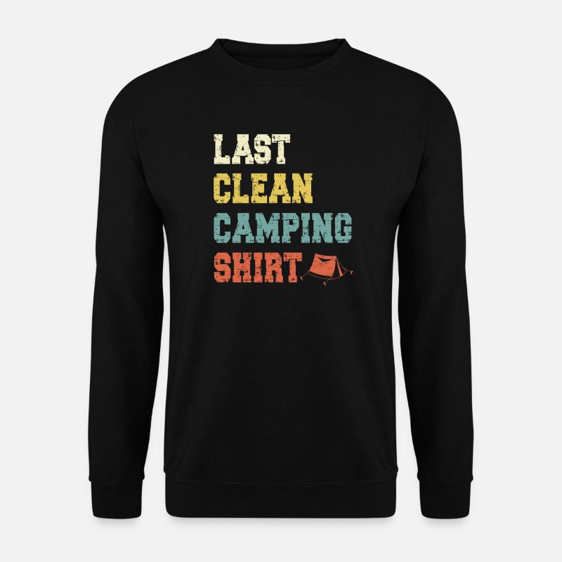 Camping Campen - Unisex Sweatshirt - black