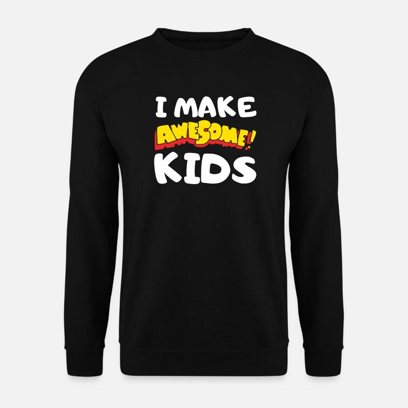 Ich mache tolle Kids Comic - Unisex Pullover - Schwarz