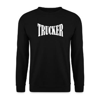 Chemise de camionneur - Sweat-shirt Unisexe - noir - Devant - Alina (178cm) & Michal (187cm)