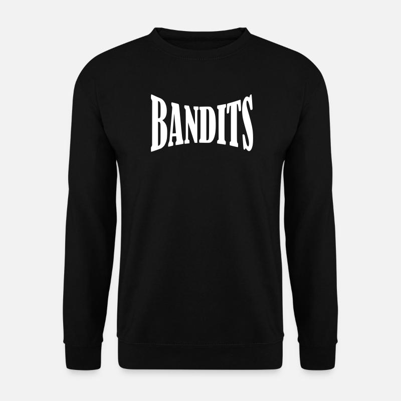 bandit bandits shirt - Unisex Pullover - Schwarz