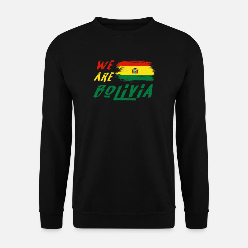 Wir sind Bolivien - Unisex Pullover - Schwarz