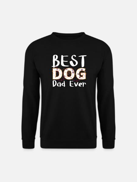 Bester Hundevater - Unisex Pullover - Schwarz