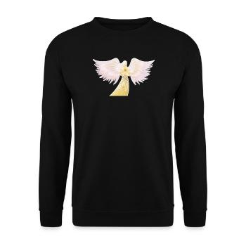 Lichtbringer - Sonja Ariel von Staden - Unisex Pullover - Schwarz - Vorne - Alina (178cm) & Michal (187cm)