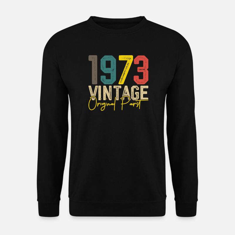 Originalteil von 1973 - Unisex Pullover - Schwarz
