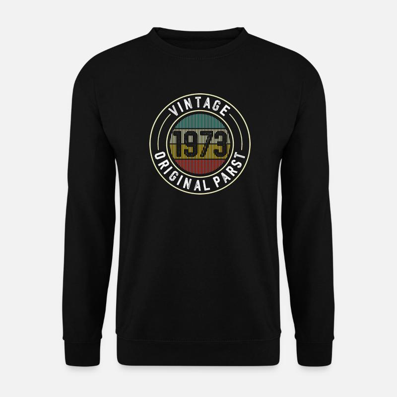 Originalteile-Abzeichen von 1973 - Unisex Pullover - Schwarz