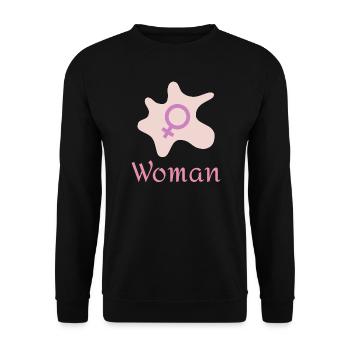 Femme - Sweat-shirt Unisexe - noir - Devant - Alina (178cm) & Michal (187cm)