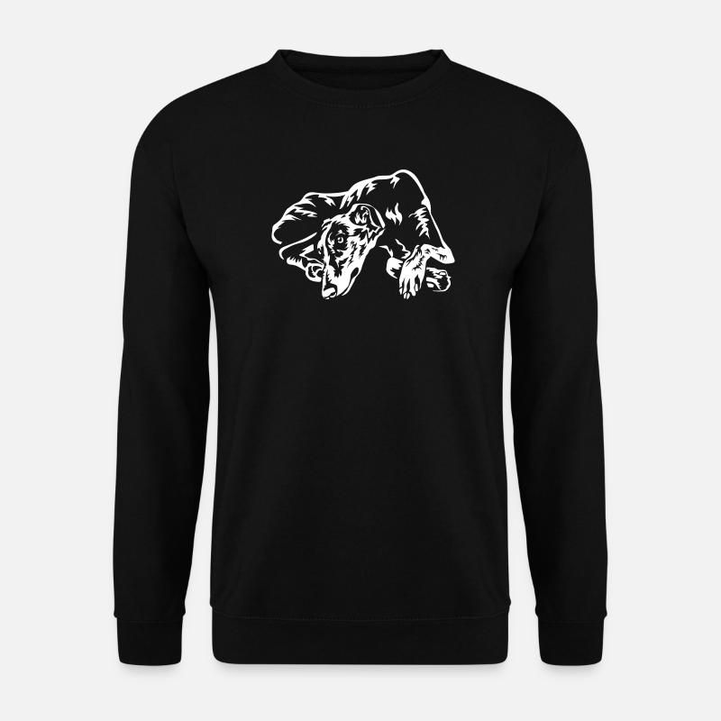 Galgo "Black Edition" - Unisex Pullover - Schwarz