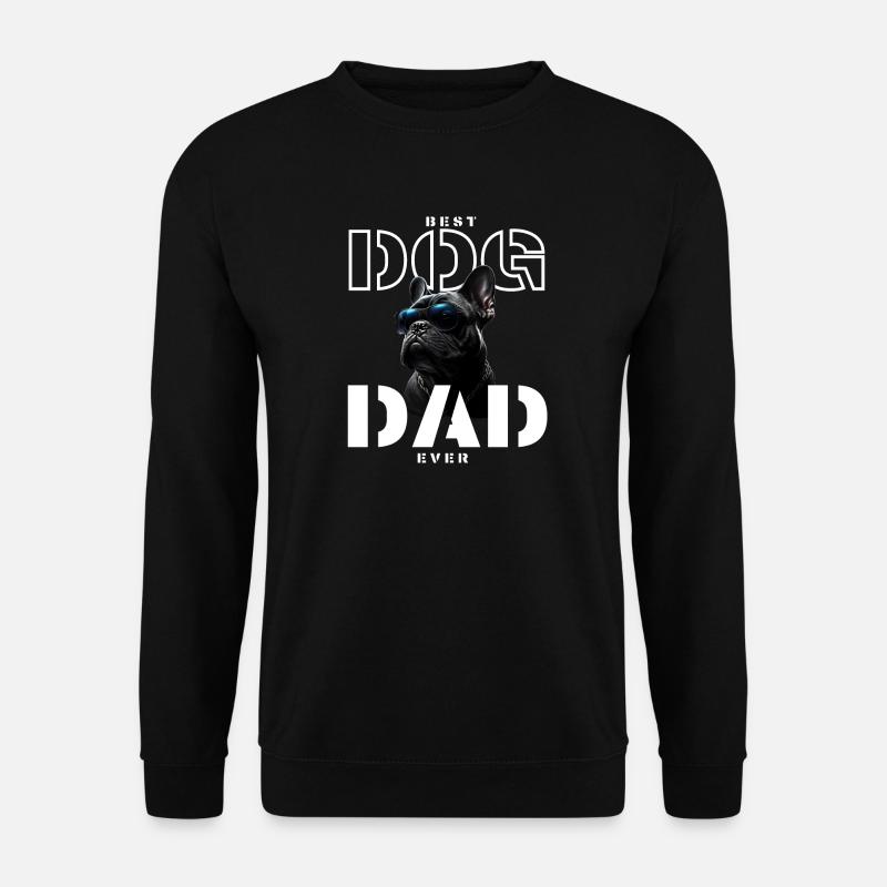 Bester Hundevater - Unisex Pullover - Schwarz