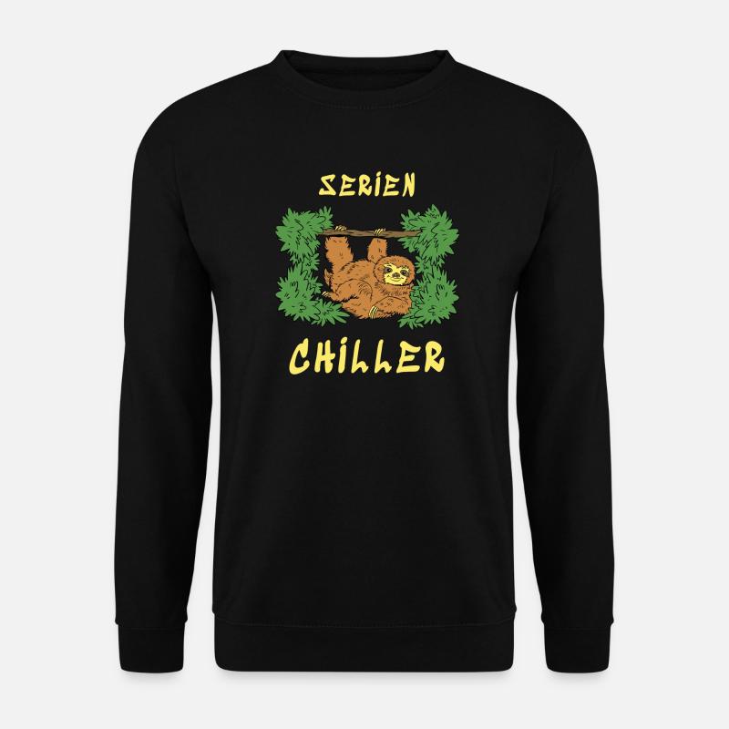 Serien Chiller - Unisex Pullover - Schwarz