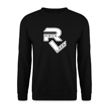 Achievement First Reckless RECKLESS Gamer - Unisex Sweatshirt - black - Front - Alina (178cm) & Michal (187cm)