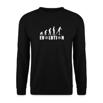 EVOLUTION SKI DE FOND Biathlon Combiné nordique - Sweat-shirt Unisexe - noir - Devant - Alina (178cm) & Michal (187cm)