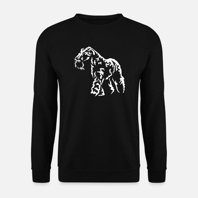 Kerry Blue Terrier « Édition Noire » - Sweat-shirt Unisexe - noir