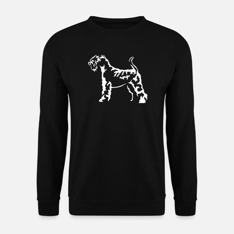 Kerry Blue Terrier « Édition Noire » - Sweat-shirt Unisexe - noir