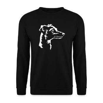 Italian wind chime head "Black Edition" - Unisex Sweatshirt - black - Front - Alina (178cm) & Michal (187cm)
