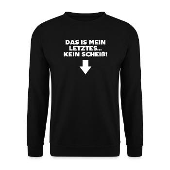 Eltern Schwangerschaft Schwanger Statement Familie - Unisex Pullover - Schwarz - Vorne - Alina (178cm) & Michal (187cm)