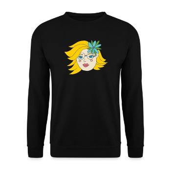 Summer Girl - Unisex Sweatshirt - black - Front - Alina (178cm) & Michal (187cm)