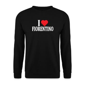 t-shirt J’adore Fiorentino idée cadeau t-shirt - Sweat-shirt Unisexe - noir - Devant - Alina (178cm) & Michal (187cm)
