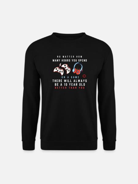 Game Rivalry Quip Tee - Unisex Sweatshirt - black