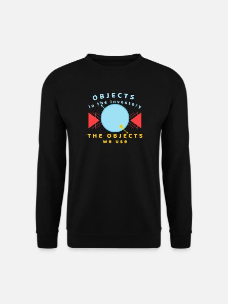Objects in the Inventory We Use - Unisex Sweatshirt - black