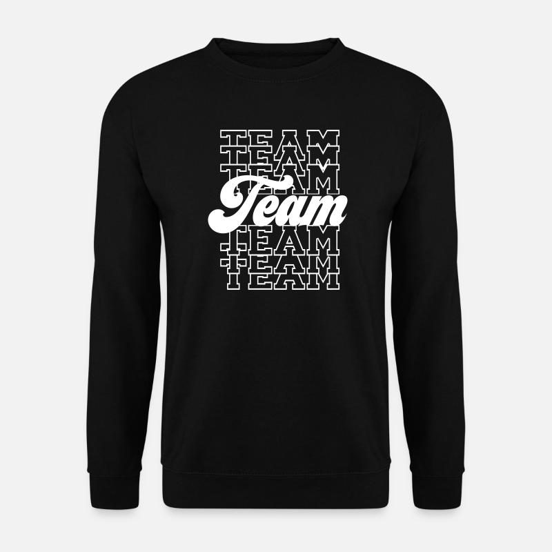 Team - Unisex Pullover - Schwarz