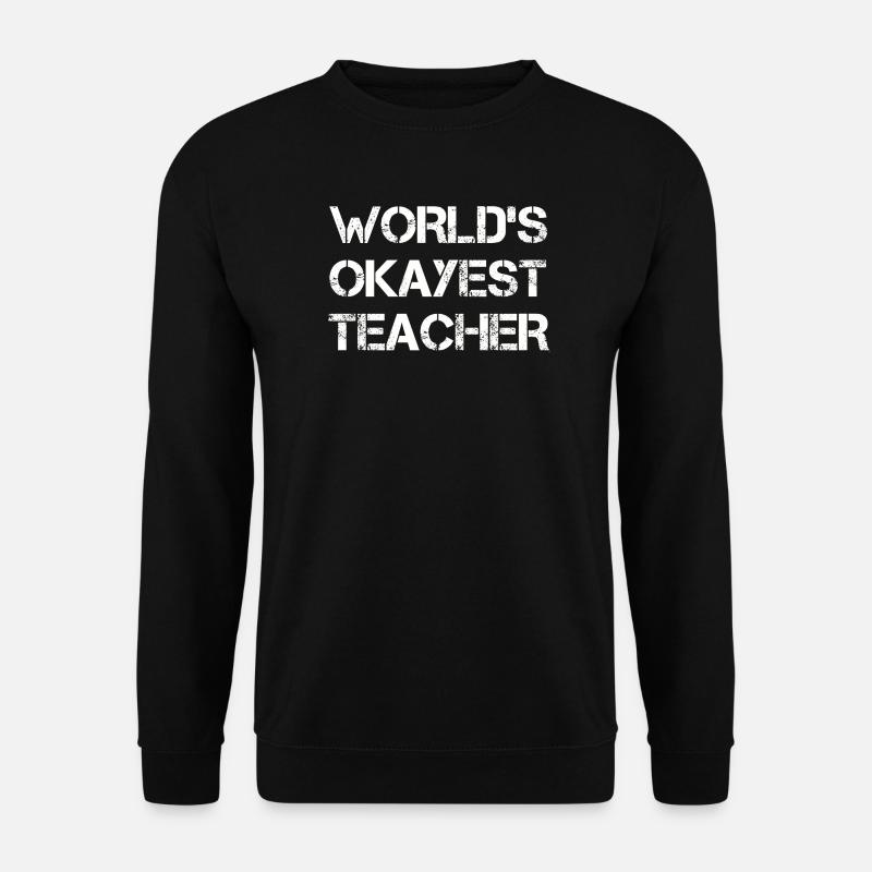 Empowering Teacher Quote Design - Unisex Sweatshirt - black