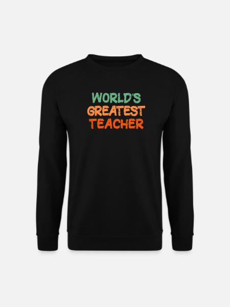 Colourful Handwritten Teacher Tribute - Unisex Sweatshirt - black