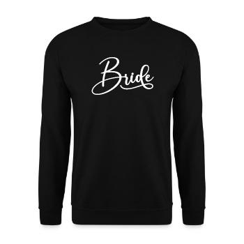 Fiançailles de mariage assorties à la mariée Mariage - Sweat-shirt Unisexe - noir - Devant - Alina (178cm) & Michal (187cm)