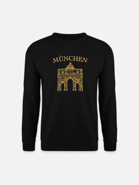 Iconic Victory Gate Munich - Unisex Sweatshirt - black