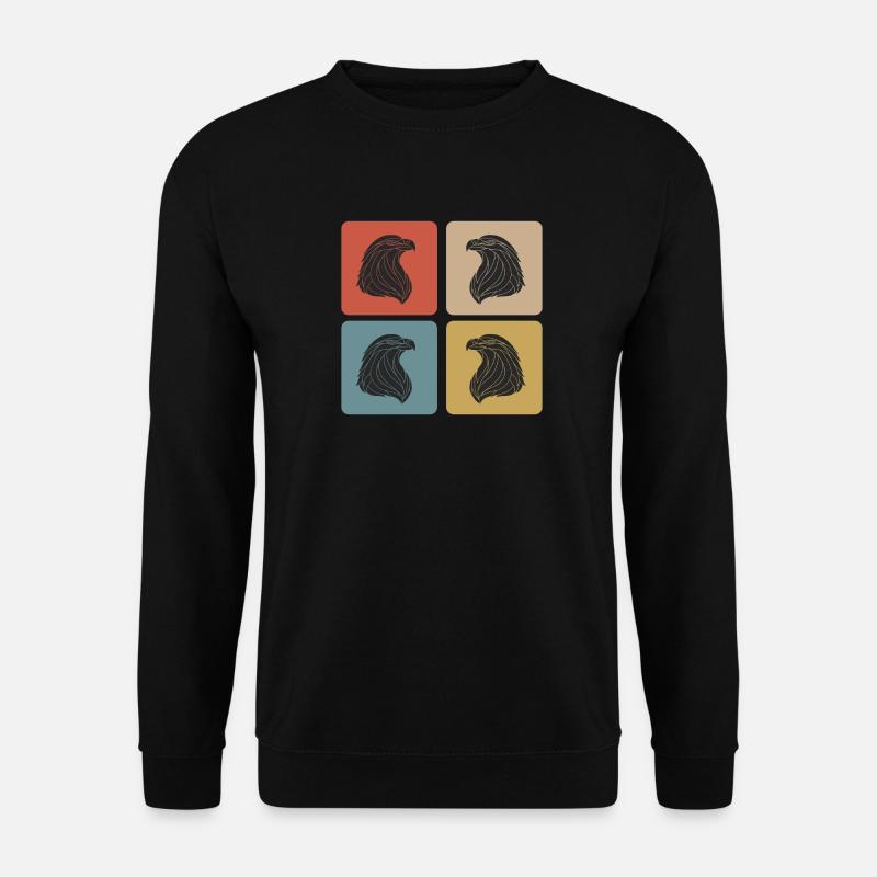 Adler Design - Unisex Pullover - Schwarz