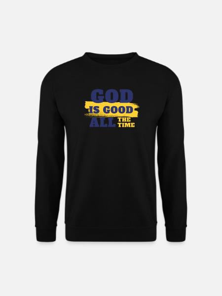 Inspirational Faith Quote Design - Unisex Sweatshirt - black