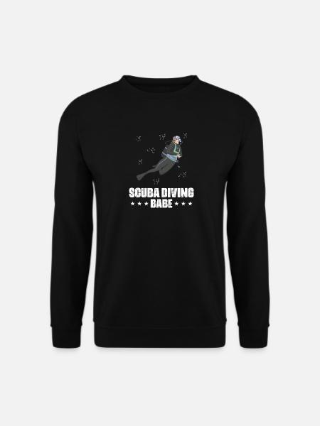 Scuba Diving Spearfishing Design - Unisex Sweatshirt - black