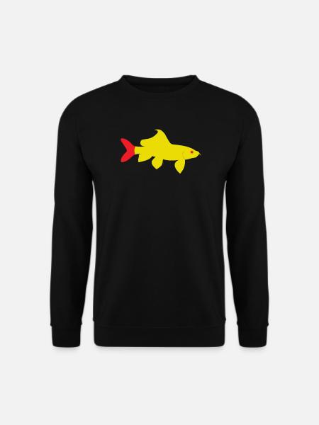Epalzeorhynchos bicolor red and yellow - Unisex Sweatshirt - black
