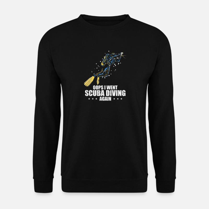 Scuba Diving Dive Design - Unisex Sweatshirt - black